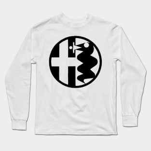 Alfa Romeo Logo Long Sleeve T-Shirt